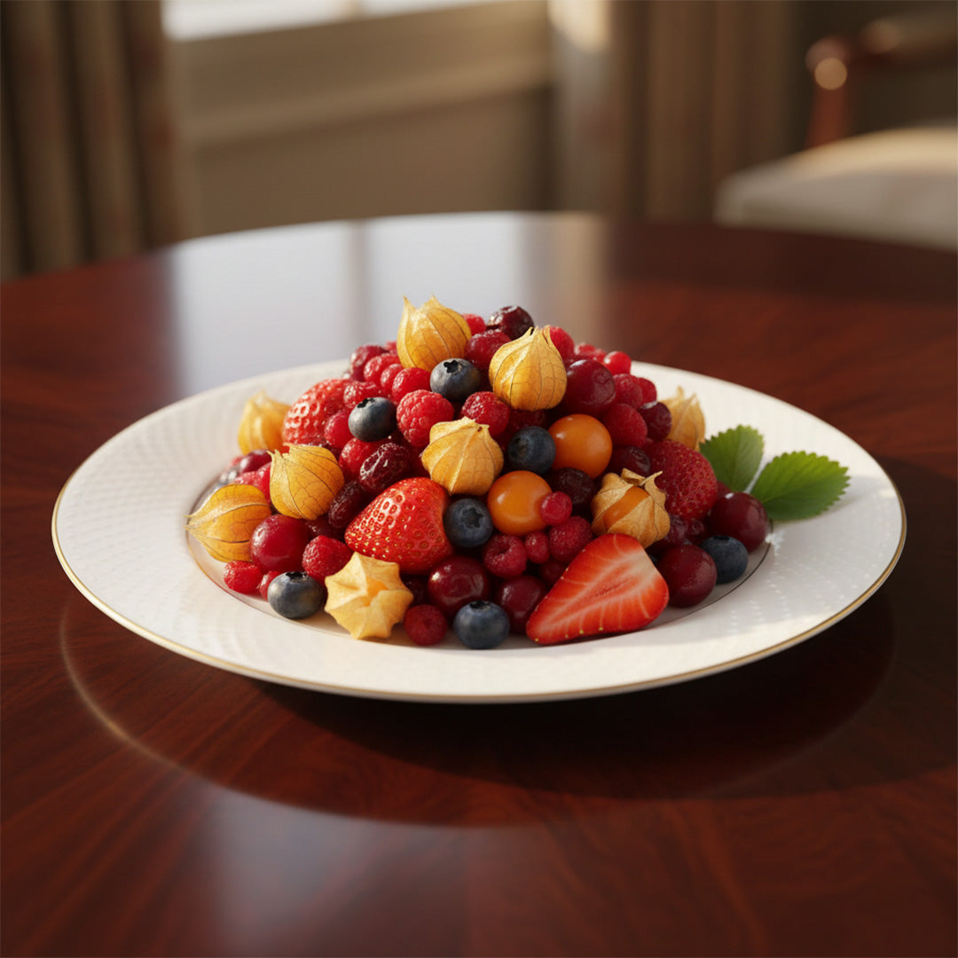 Berries-Mix(Strawberry,Blueberry,Golden-berry,Red-cherry,Slice)